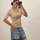 Maglia BASIC camel