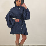 Abito di jeans TRENDY blu scuro