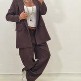 Coordinato TAHARA marrone