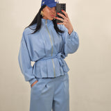 Coordinato tuta ASSIA celeste