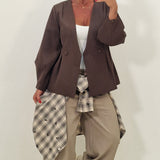 Blazer Noel cacao