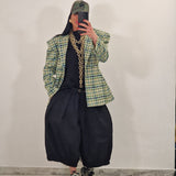 Blazer LAMBETH quadri verde