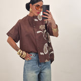 Camicia PRISCILLA marrone