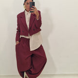 Coordinato Alma bordeaux