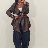 Blazer PHILOSOPHY marrone