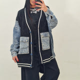 Cardigan Amsterdam nero