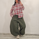 Camicia DIAZ quadri rossa