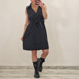 Trench/gilet MORA nero