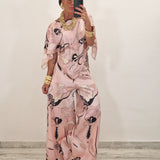 Coordinato HELIN rosa