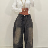 Jeans Bear grigio fumo