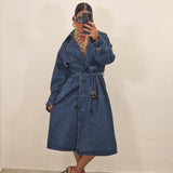 Trench VICTORIA in denim