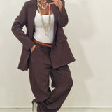 Coordinato TAHARA marrone