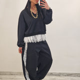 Coordinato tuta BLISS  LUMINA nero