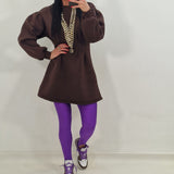 MARVIN purple leggings