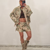 Pantaloncino OLIVER camouflage