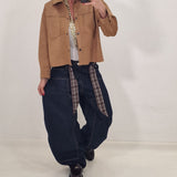 Camicia in eco camoscio FRIDA