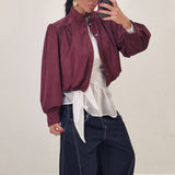 Giubbino Eloise bordeaux