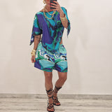 Coordinato HIRA blu