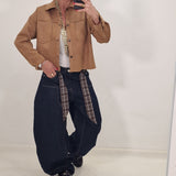 Camicia in eco camoscio FRIDA